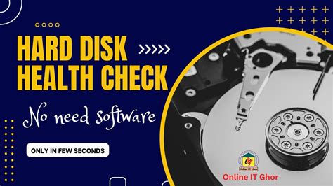 windows 7 hard drive test command line|cmd disk health checker.